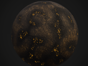 stylized planets 03 3D Модель