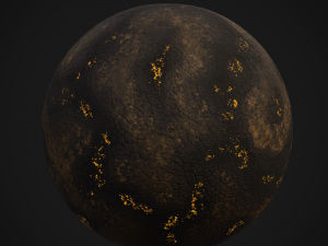 stylized planets 03 3D Модель