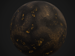 stylized planets 03 3D Модель