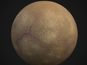 stylized planets 03 3D Модель