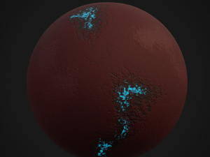 stylized planets 03 3D Модель