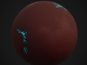 stylized planets 03 3D Модель