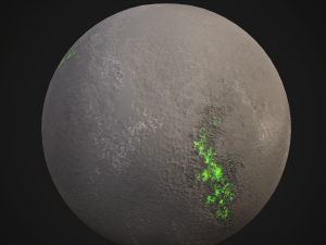stylized planets 03 3D Модель