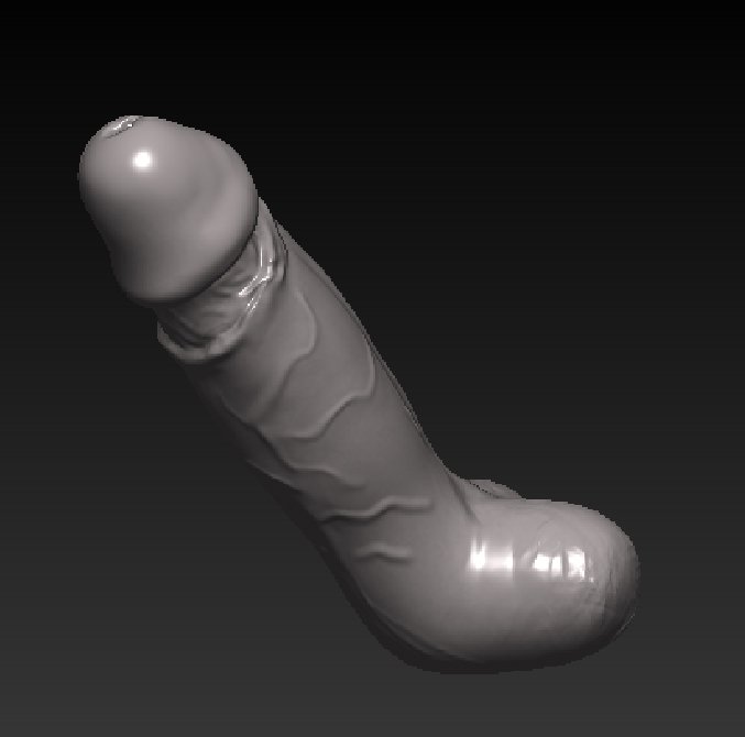 Postacie. realistic penis for 3d printer Modele Druku 3D. 
