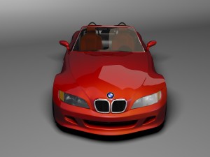 bmw z3 3Dモデル