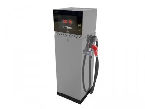 petrol station of fuel dispensing 3D Model