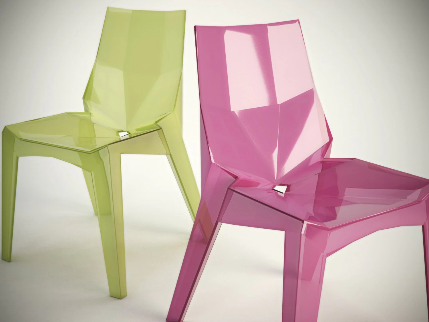 polyxoxo chair 3D Model .c4d .max .obj .3ds .fbx .stl .blend 