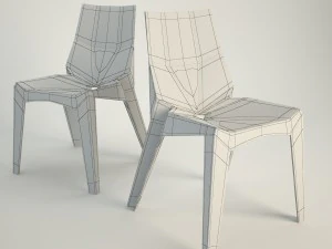 polyxoxo chair 3D Model