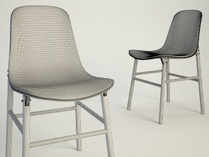 sharky chair 3D Model