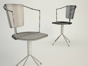 uncino chair 3D Model