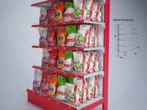 set stand per centro commerciale 03 Modello 3D