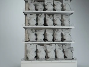 set stand per centro commerciale 03 Modello 3D