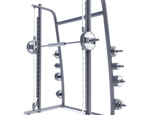 gym gallery 3D Модель