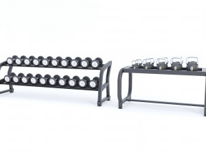 gym gallery 3D Модель