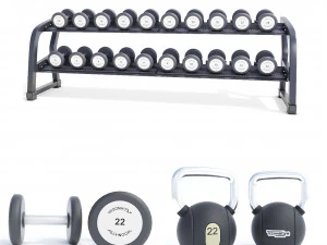 gym gallery 3D Model