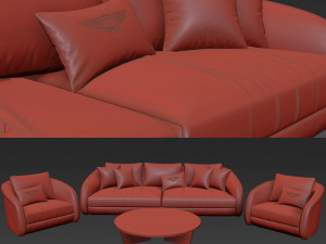 beaumont set 3D 모델