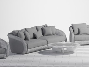 beaumont set 3D 모델