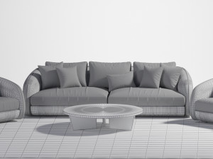 beaumont set 3D 모델