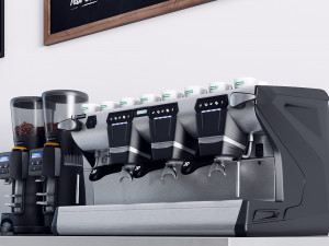 coffee bar Modelo 3D