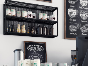 coffee bar Modelo 3D