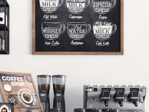 coffee bar Modelo 3D
