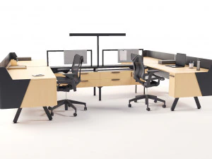 canvas vista workstation 3D Model