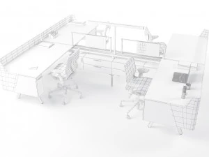 canvas vista workstation 3D Model