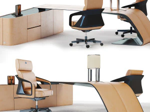ettore grand bureau 3D Model