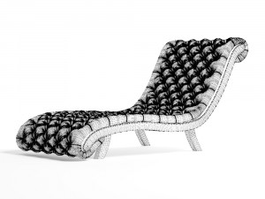 kara lounge Model 3D