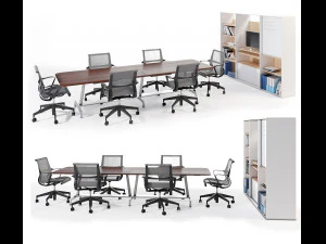 会議テーブル 3Dモデル