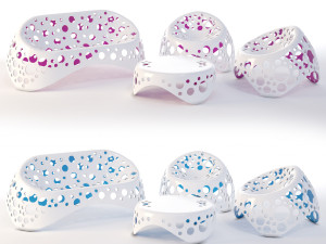 moss collection Model 3D