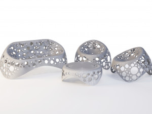 moss collection Model 3D