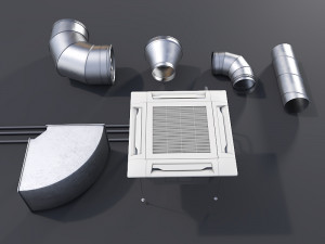 pipe ceiling 3D Model