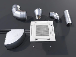 strop rurowy Model 3D