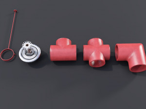 pipe ceiling 3D Model