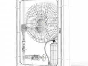 Fire Extinguishers Set 3Dモデル