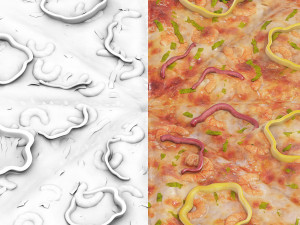 Italian Pizza Set 3D मॉडल