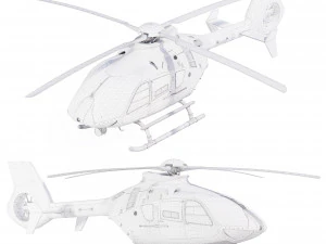 Airbus Helicopter H135 POLICE 3D Model