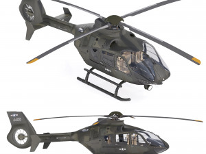 Airbus Helicopter H135 Military Model 3D