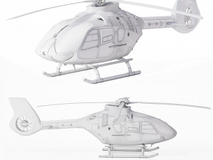 Airbus Helicopter H135 Civil Modelo 3D