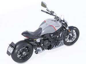 Realistic XDiavel Black Star 3D Model