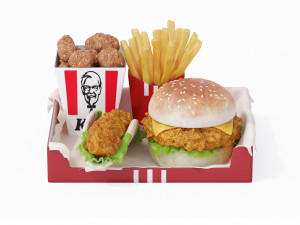 Realistic 3D KFS MEAL Modello 3D