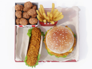 Realistic 3D KFS MEAL Modello 3D