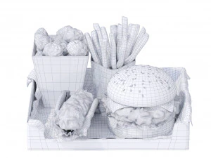 Realistic 3D KFS MEAL 3D Model