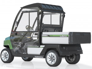 Yamaha Golf Cart UMAX CAB 3D Model