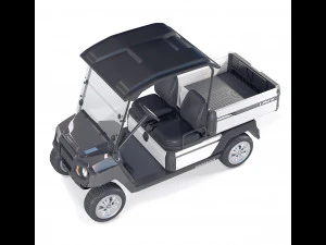 Yamaha Golf Cart UMAX 3D Model