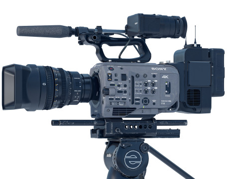 SONY Cinema FX9 Camera 3D Model