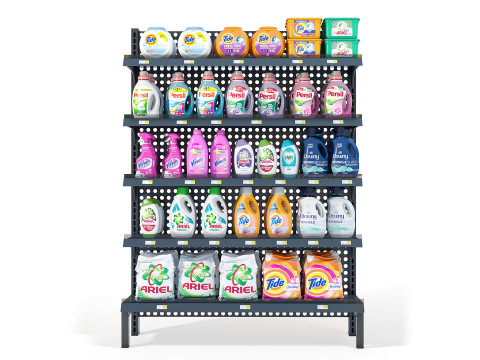 Mall Product Set 04 3D 모델