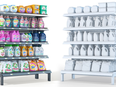 Mall Product Set 04 3D 모델