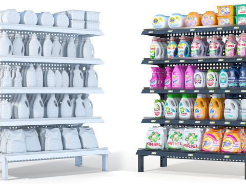 Mall Product Set 04 3D 모델